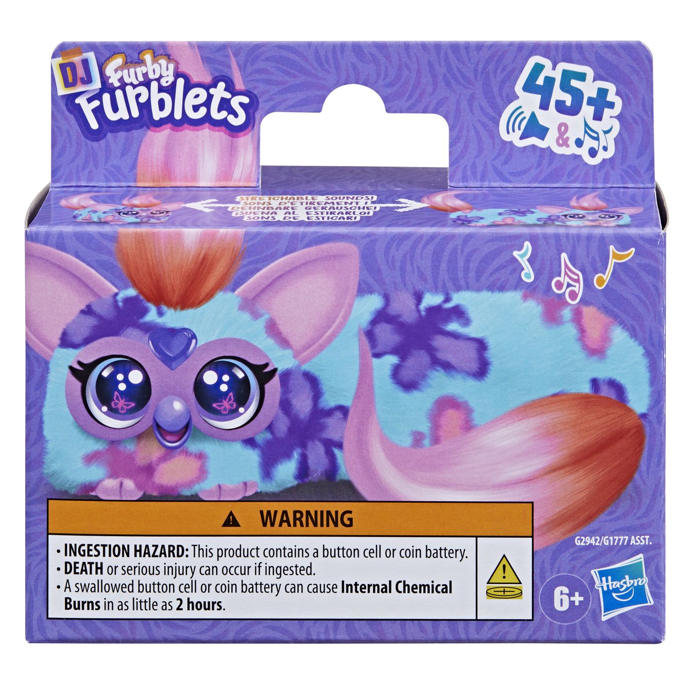 FURBY DJ FURBLETS JUCARIE INTERACTIVA FLUT TER LUV