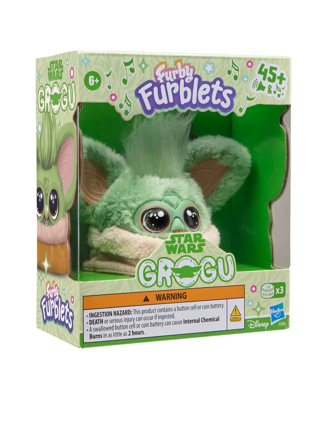 FURBY FURBLETS JUCARIE INTERACTIVA GROGU