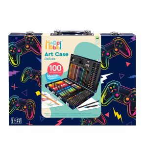 Happi Hobbi Art Case Set De Desen Deluxe Cu 100 De 1038 82064