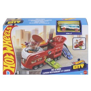 HOT WHEELS CITY SET DE JOACA CAMION RESTAURANT