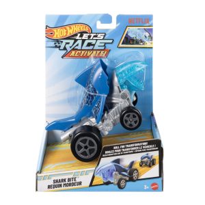 HOT WHEELS LETS RACE ACTIVATE MASINUTA SHARK BITE SCARA 1 LA 32