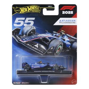 HOT WHEELS PREMIUM REAL RIDERS FORMULA 1 2024 MASINUTA METALICA ATLASSIAN WILLIAMS RACING SCARA 1 LA 64