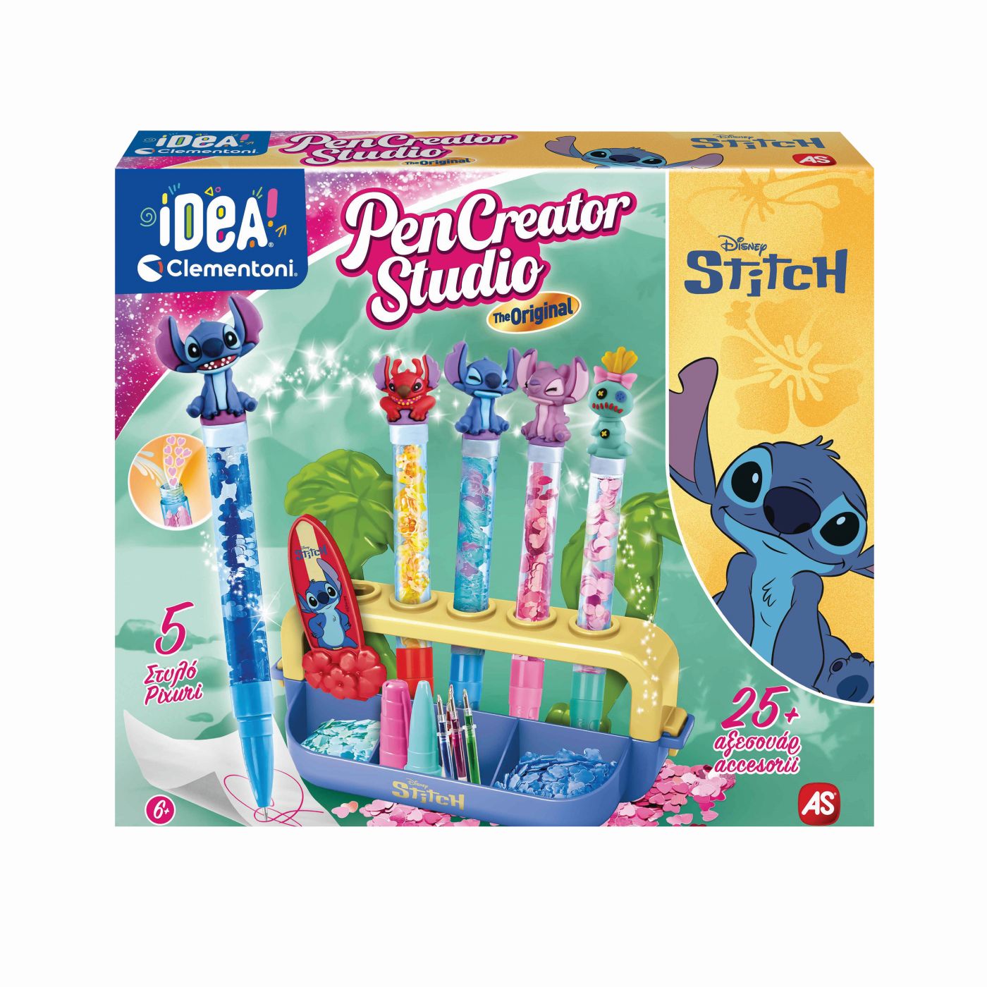 IDEA CLEMENTONI DISNEY STITCH SET CREATIE 5 PIXURI