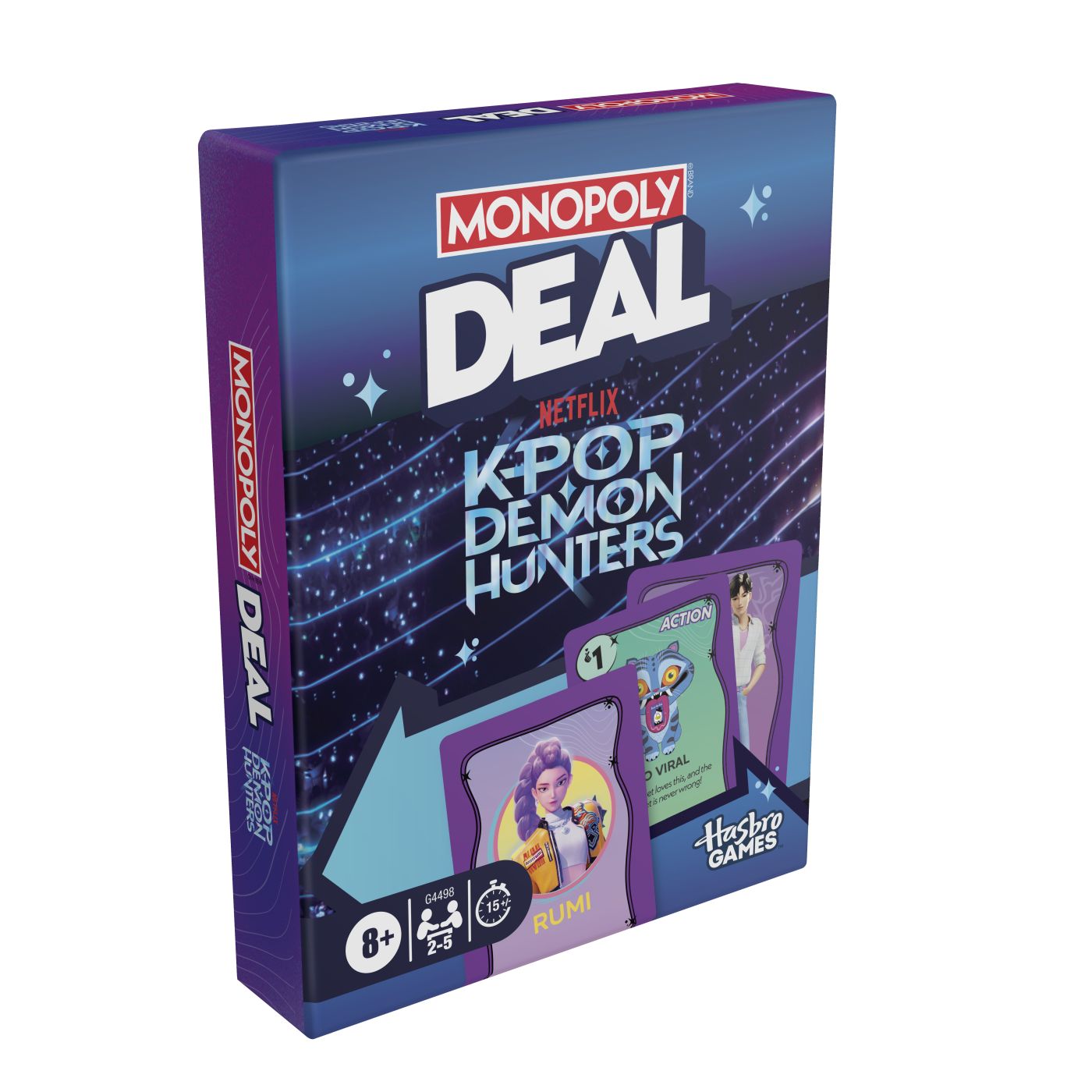 JOC MONOPOLY DEAL VANATORI DE DEMONI K POP IN LIMBA ENGLEZA