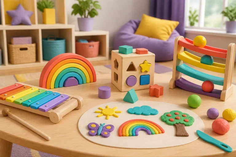 Jucării creative și educative potrivite pentru copii de 2 ani