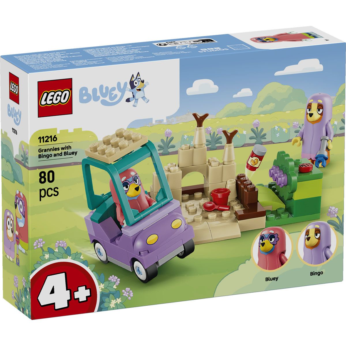 LEGO BLUEY BINGO SI BLUE SE JOACA DE A BUNICUTELE 11216