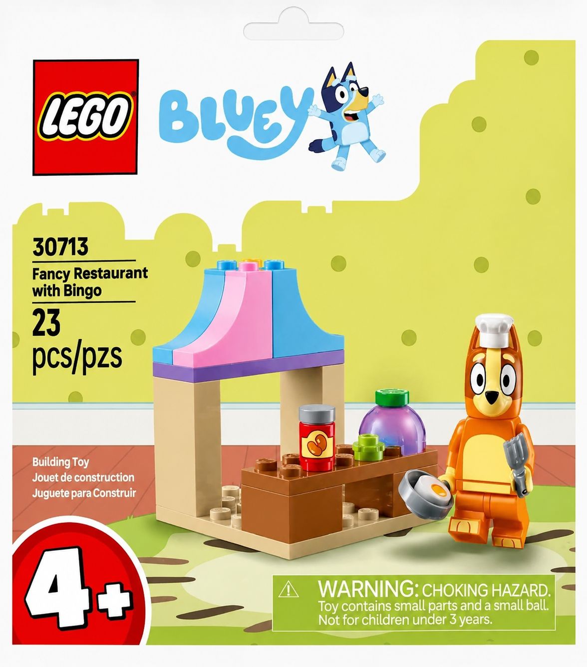 LEGO BLUEY RESTAURANT ELEGANT CU BINGO 30713
