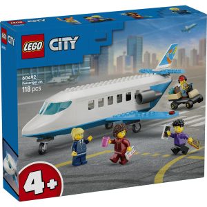 LEGO CITY AVION CU REACTIE PENTRU PASAGERI 60492