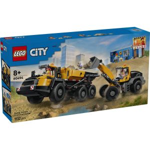 LEGO CITY CAMION BASCULANT SI INCARCATOR FRONTAL 60494