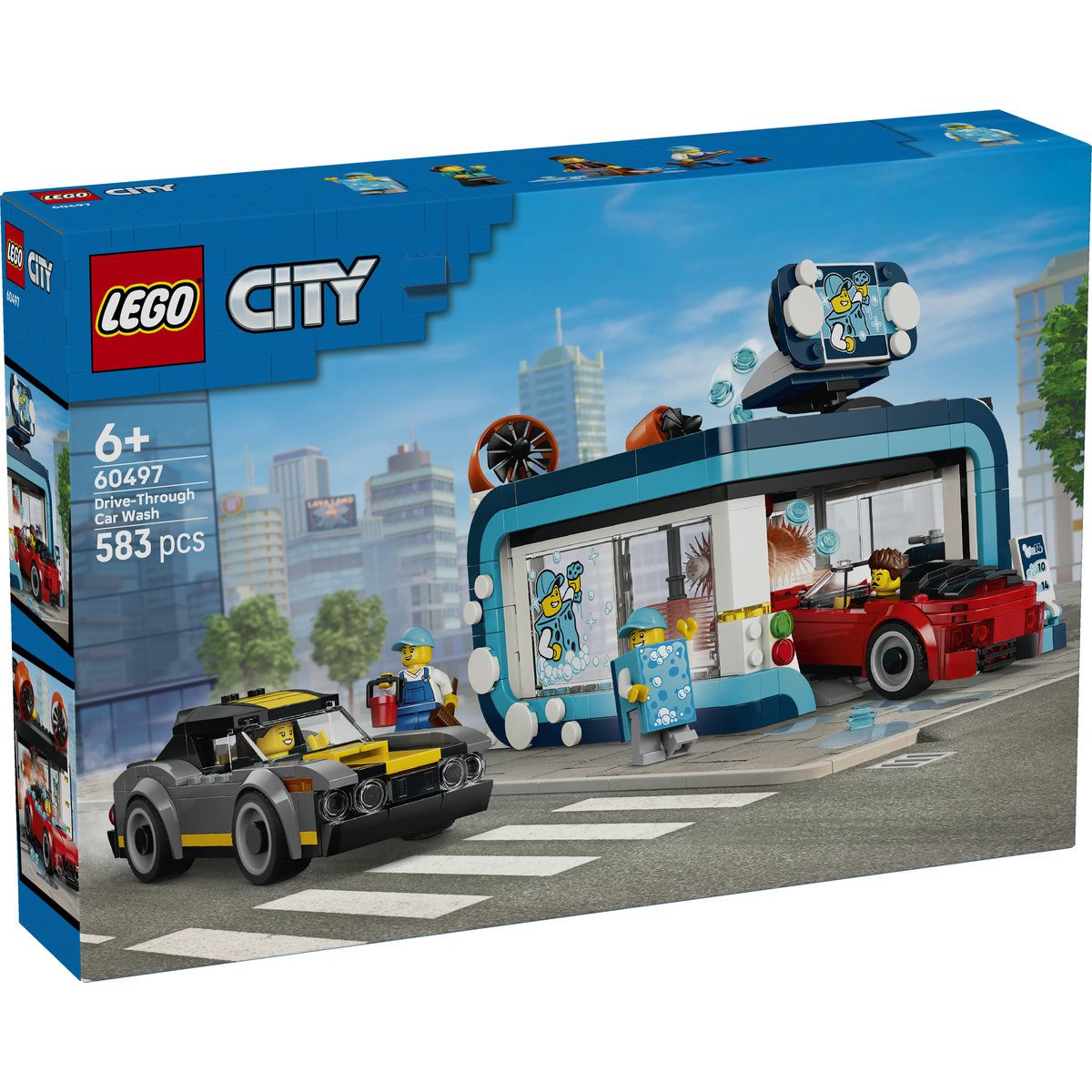 LEGO CITY SPALATORIE AUTO DRIVE THRU 60497