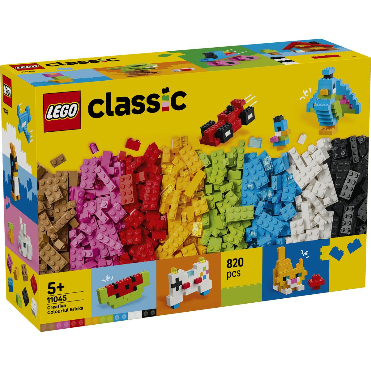 LEGO CLASSIC CARAMIZI CREATIVE IN CULORI 11045