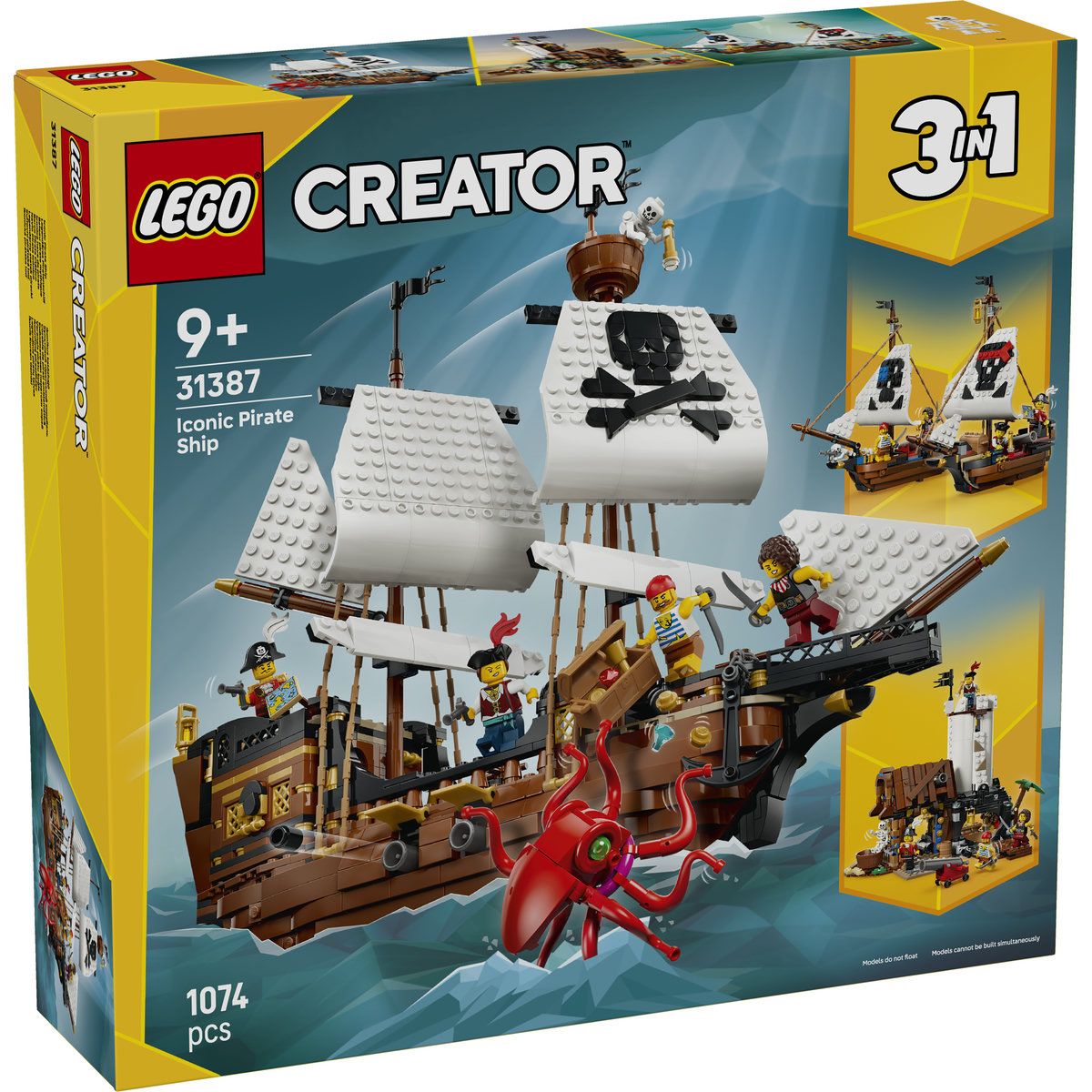 LEGO Creator Corabie De Pirati Emblematica 31387