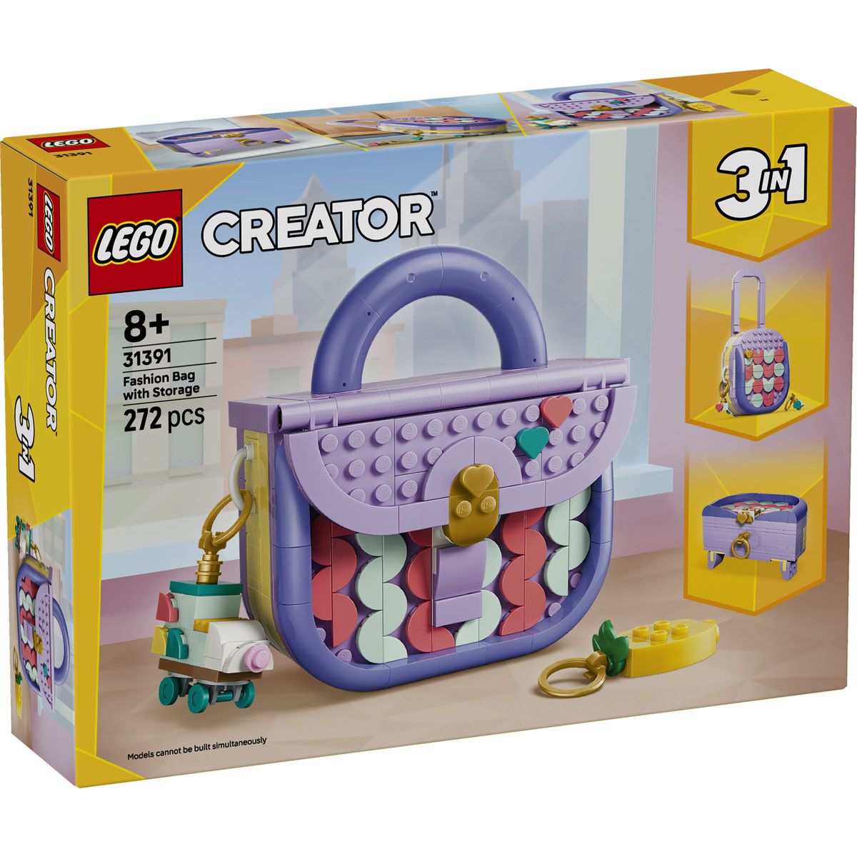 LEGO CREATOR GEANTA ARTISTICA SI MODERNA CU DEPOZITARE 31391