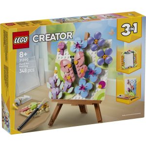 LEGO CREATOR TABLOU DECORATIV CU ARTA FLORALA 31390