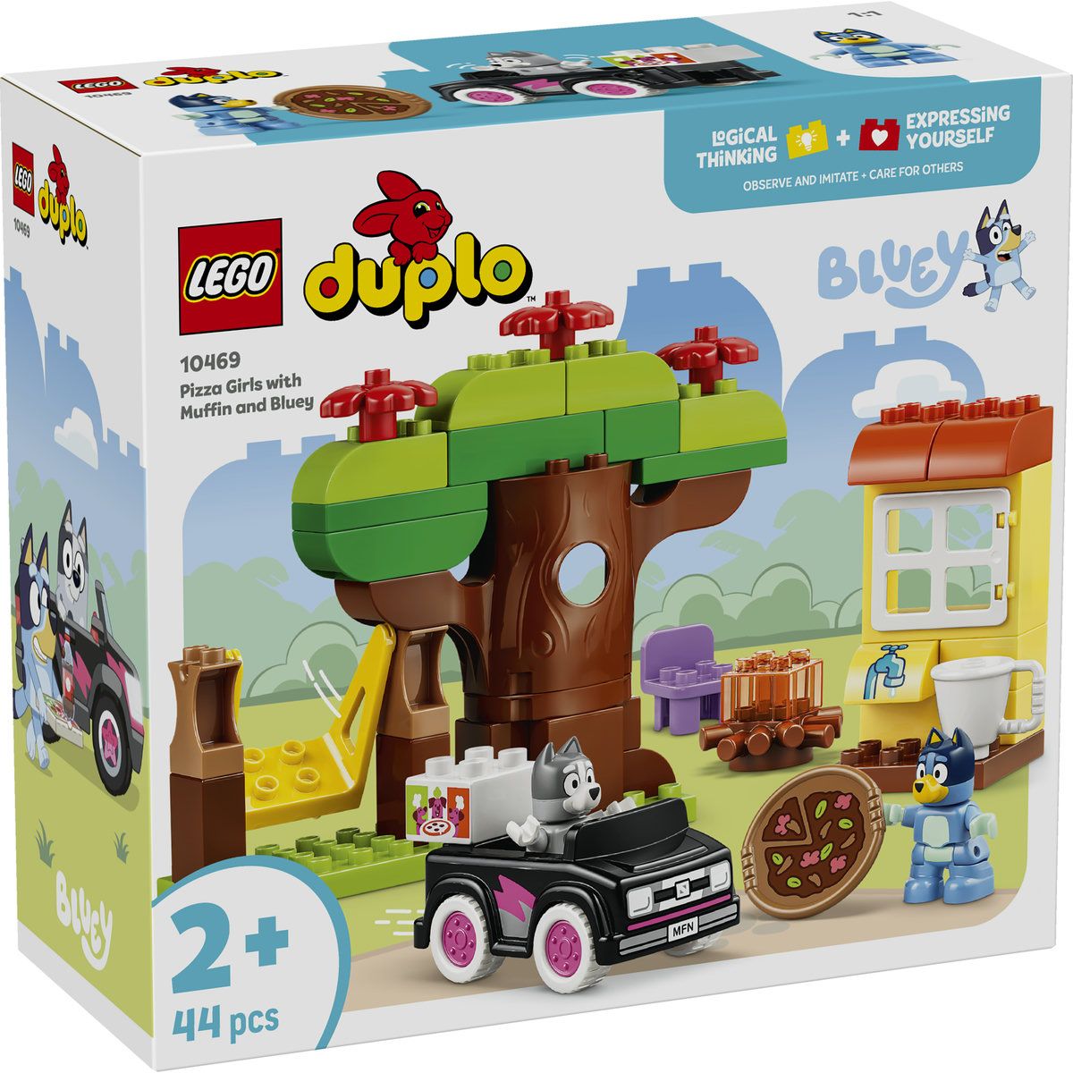 LEGO DUPLO MUFFIN SI BLUE FETELE CARE ADUC PIZZA 10469