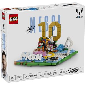 LEGO EDITIONS LIONEL MESSI MOMENTE IMPORTANTE DIN FOTBAL 43011