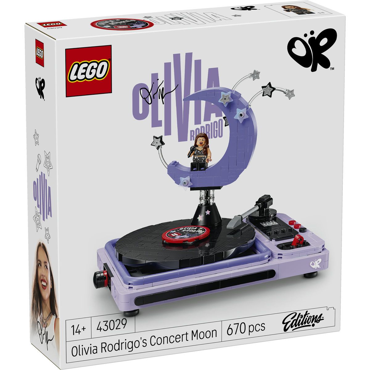 LEGO EDITIONS LUNA DIN CONCERTELE OLIVIEI RODRIGO 43029