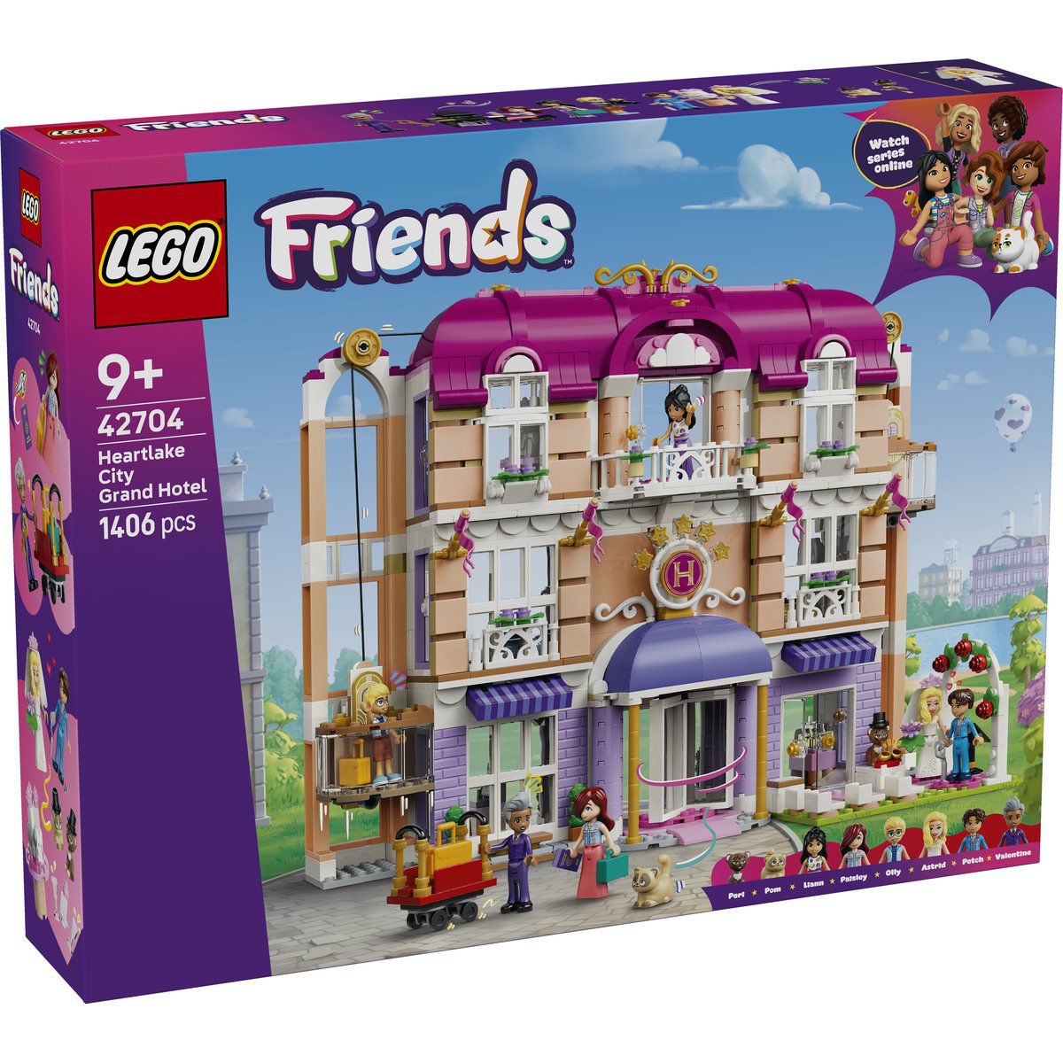 LEGO Friends Grand Hotel Din Orasul Heartlake 42704