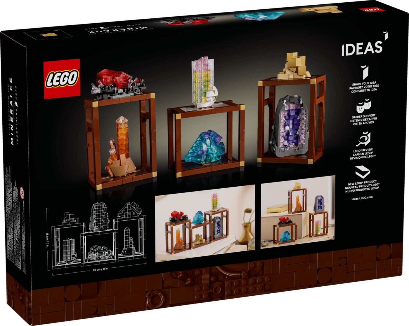 LEGO Ideas Colectia Minerala 21362