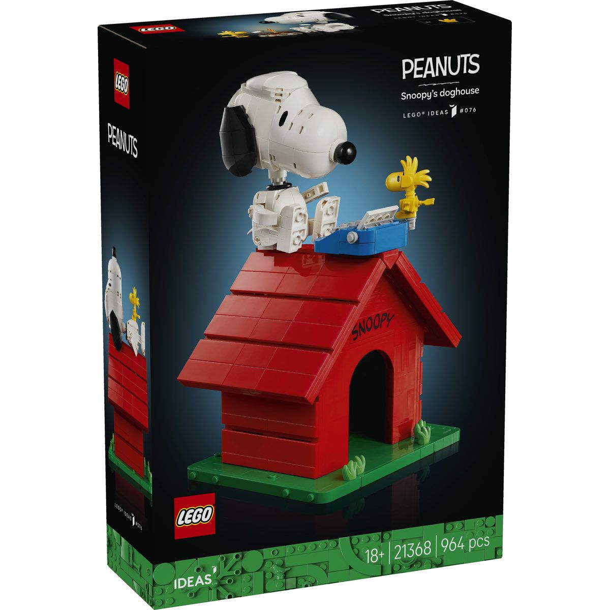 LEGO IDEAS PEANUTS CASUTA LUI SNOOPY 21368
