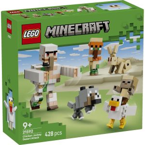 LEGO MINECRAFT ATAC IN DESERT CU UN JOCHEU DE GAINI 21592