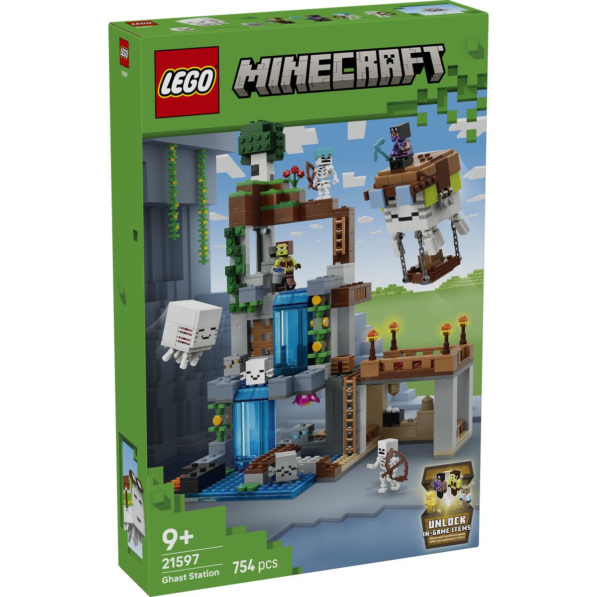 LEGO MINECRAFT STATIE DE MOBI GHAST 21597