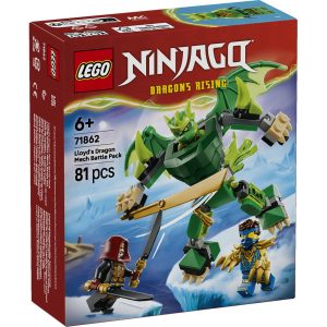 LEGO NINJAGO PACHET DE LUPTA CU ROBOTUL DRAGON AL LUI LLOYD 71862