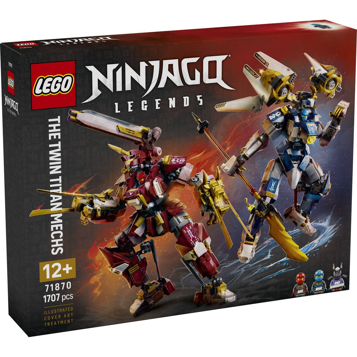 LEGO Ninjago Robotii Titan Gemeni 71870