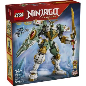 LEGO NINJAGO ROBOTUL DE TITAN AL LUI LLOYD LA A 15 A ANIVERSARE 71860