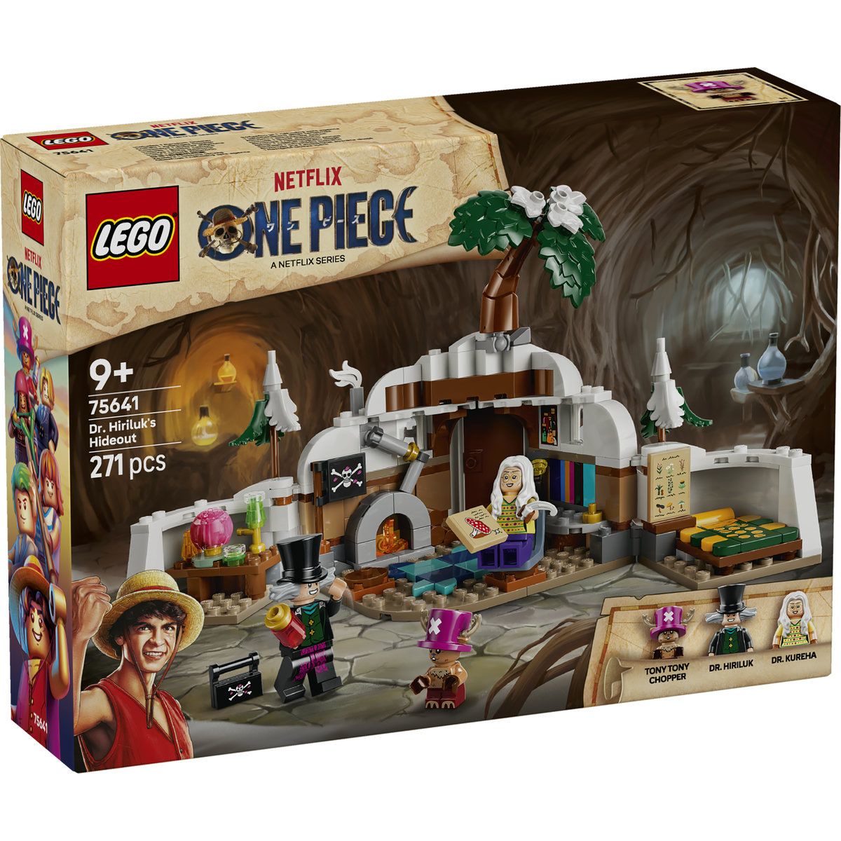LEGO ONE PIECE ASCUNZATOAREA DOCTORULUI HIRILUK 75641