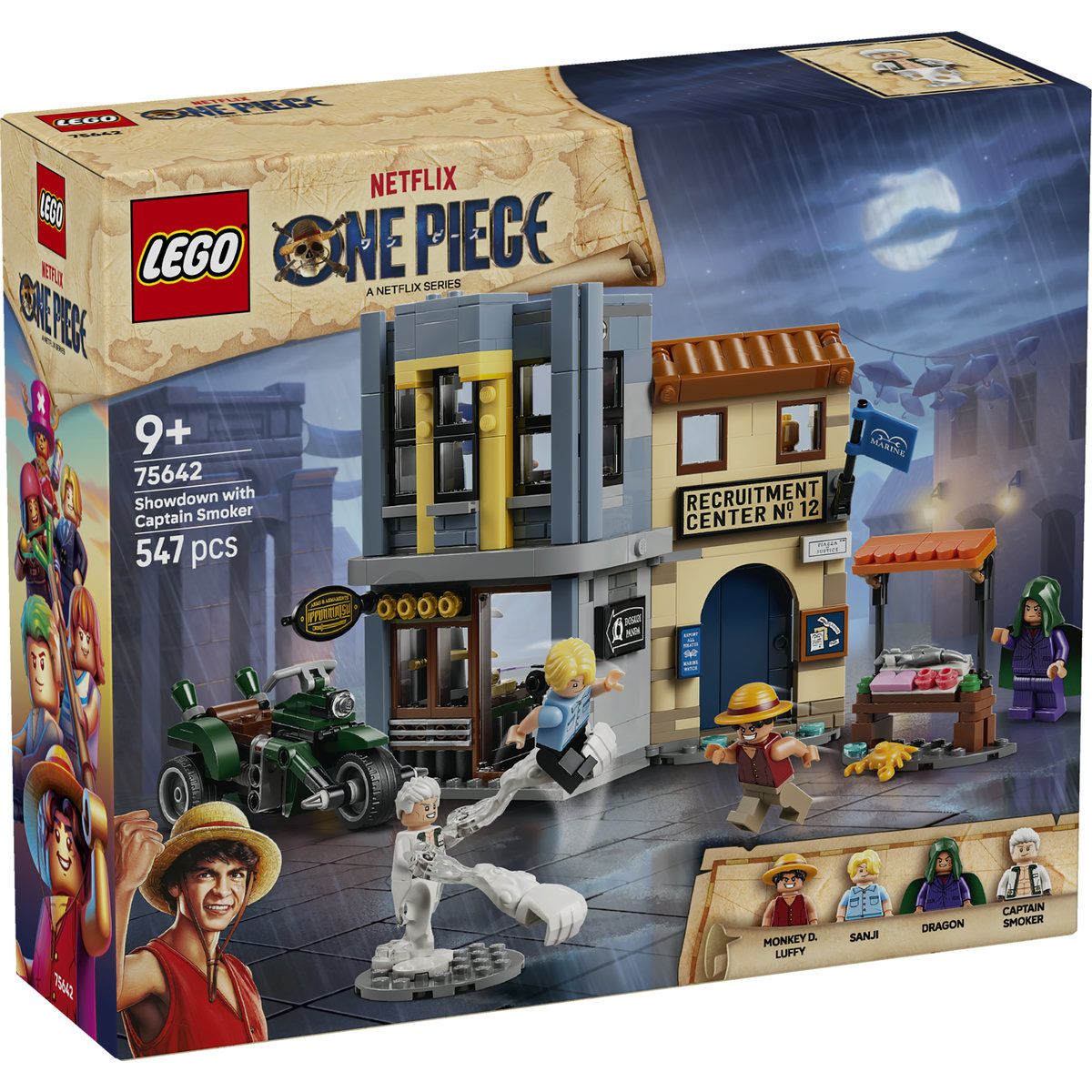 LEGO One Piece Infruntare Cu Capitanul Smoker 75642