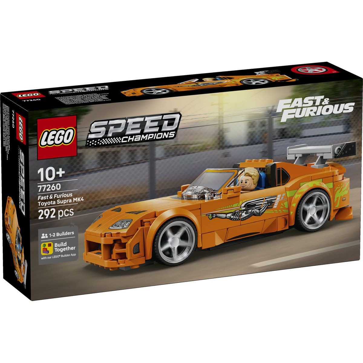 LEGO SPEED CHAMPIONS TOYOTA SUPRA MK4 DIN FURIOS SI IUTE 77260