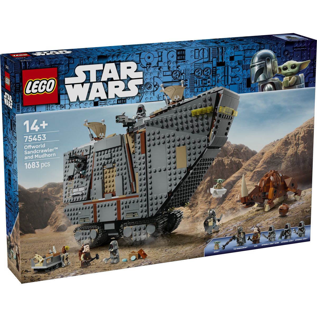 LEGO Star Wars Offworld Sandcrawler Si Mudhorn 75453