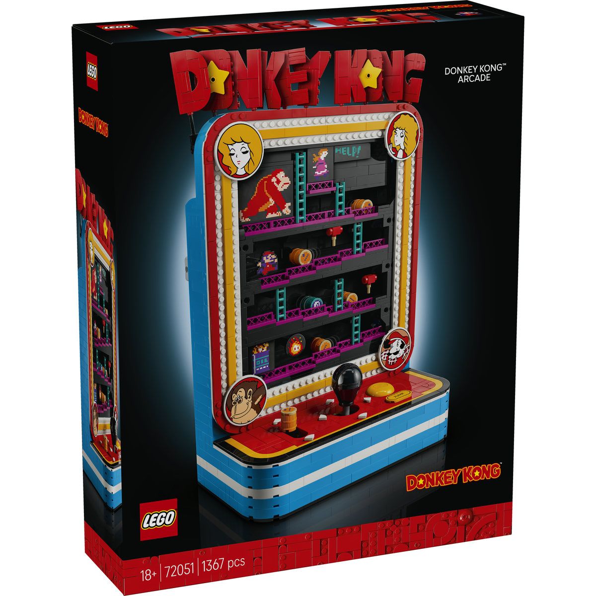 LEGO Super Mario Joc Arcade Donkey Kong 72051