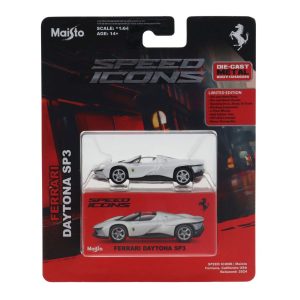 MAISTO MASINUTA METALICA SPEED ICONS FERRARI DAYTONA SP3 SCARA 1 LA 64