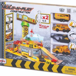 MAISTO SET CONSTRUCTII CU 4 VEHICULE INCLUSE