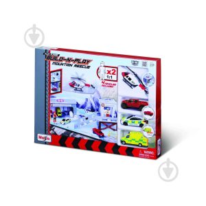 MAISTO SET SALVARE MONTANA CU 4 VEHICULE INCLUSE