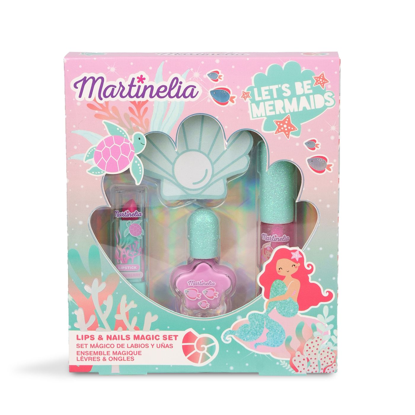 Martinelia Let'S Be Mermaids Set Pentru Unghii Si Buze