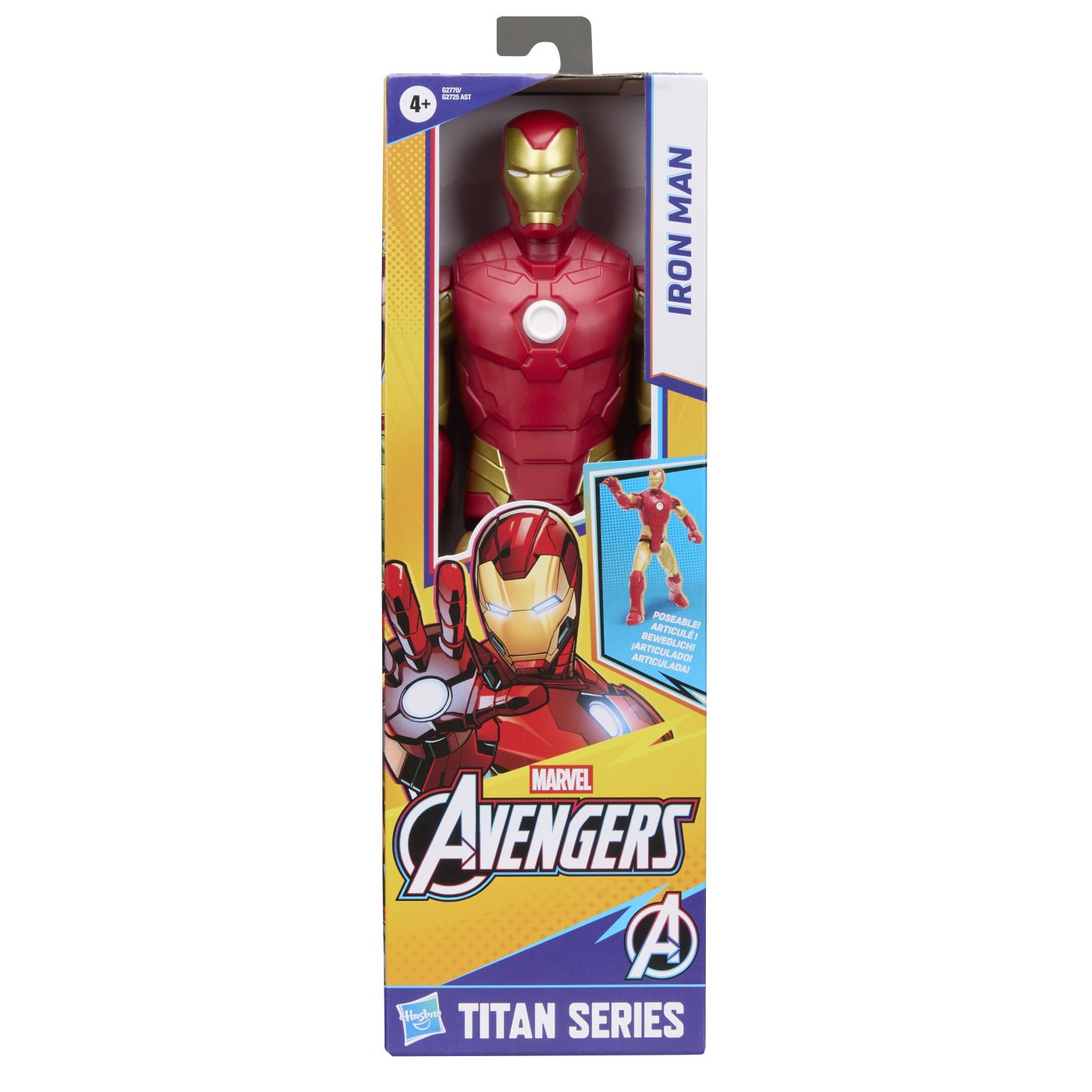 MARVEL AVENGERS TITAN SERIES FIGURINA IRON MAN 29CM