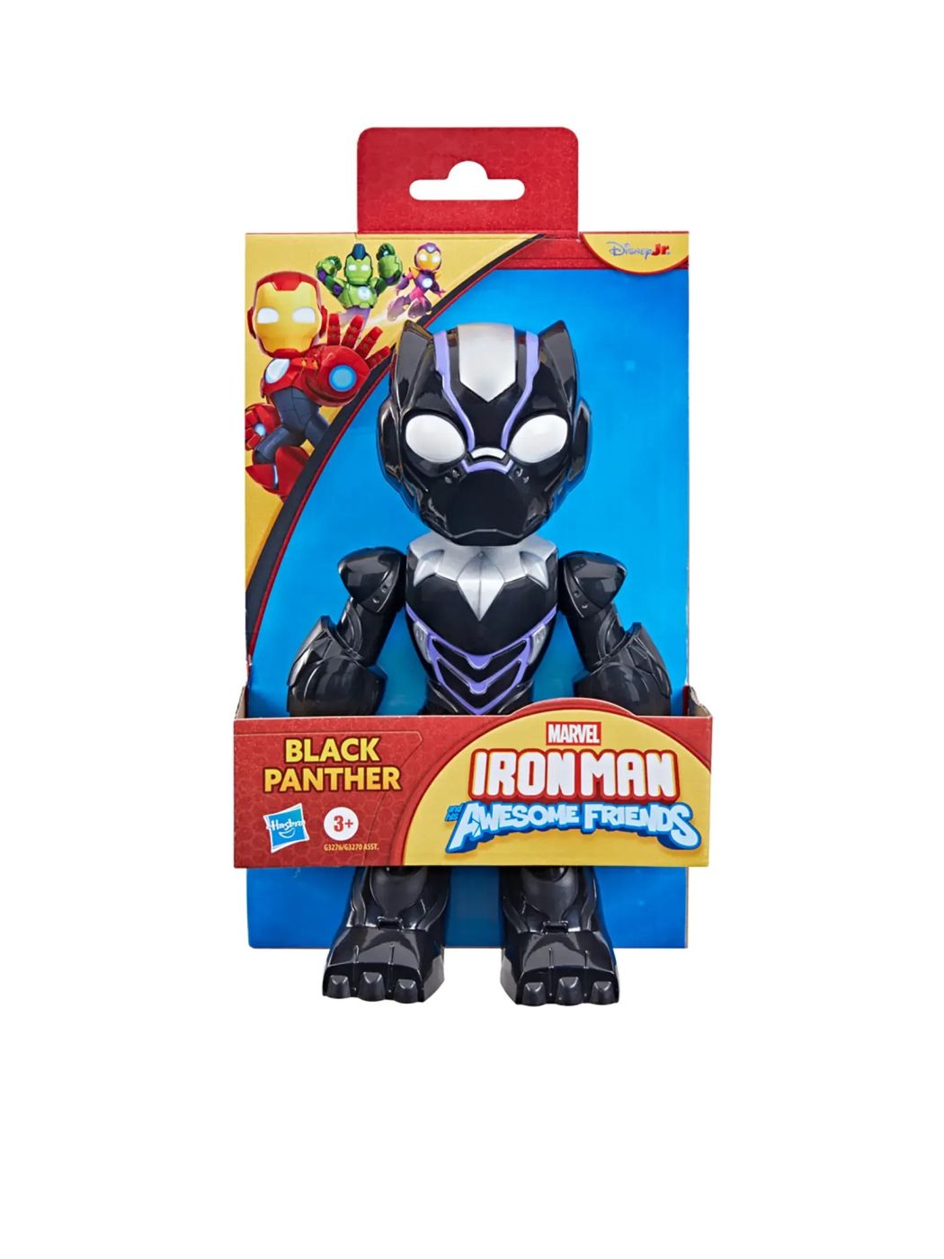 Marvel Iron Man Si Prietenii Sai Uimitori Figurina Black Panther 22.8CM