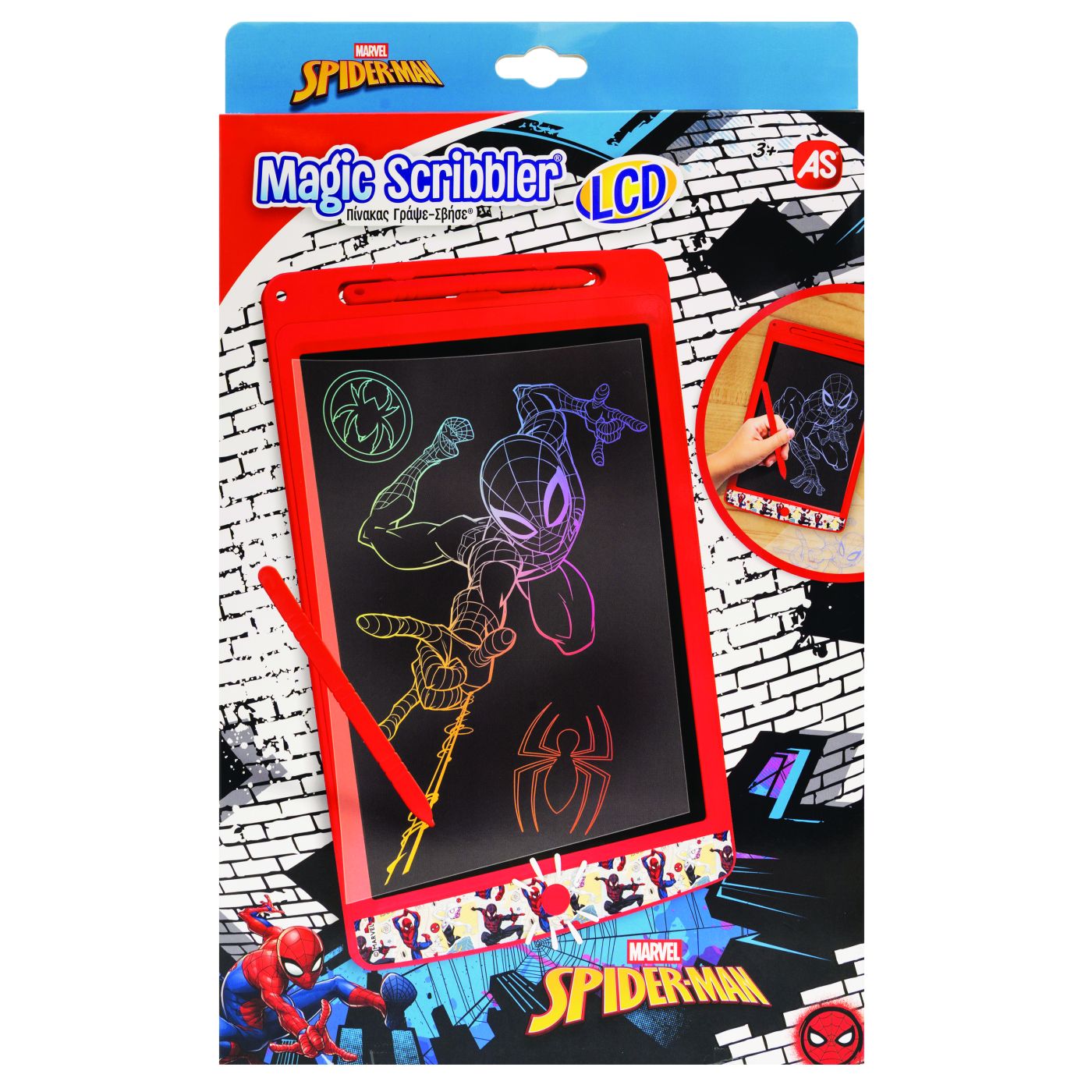 Marvel Spider Man Tabla De Desen Lcd Scrie Sterge