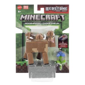 MINECRAFT CRAFT A BLOCK FIGURINA MOOSHROOM 8CM