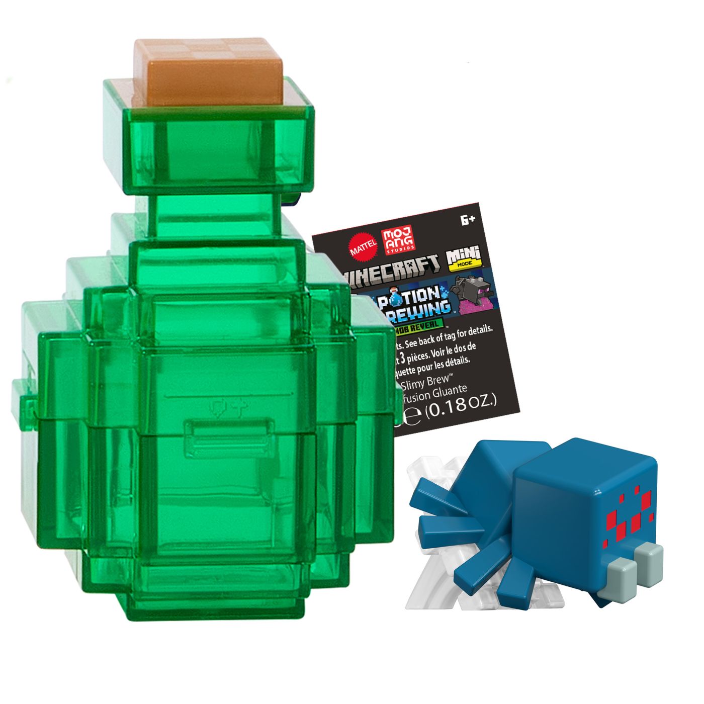 Minecraft Mini Mode Set Explorare Miniera Prepararea Potiunilor Verde
