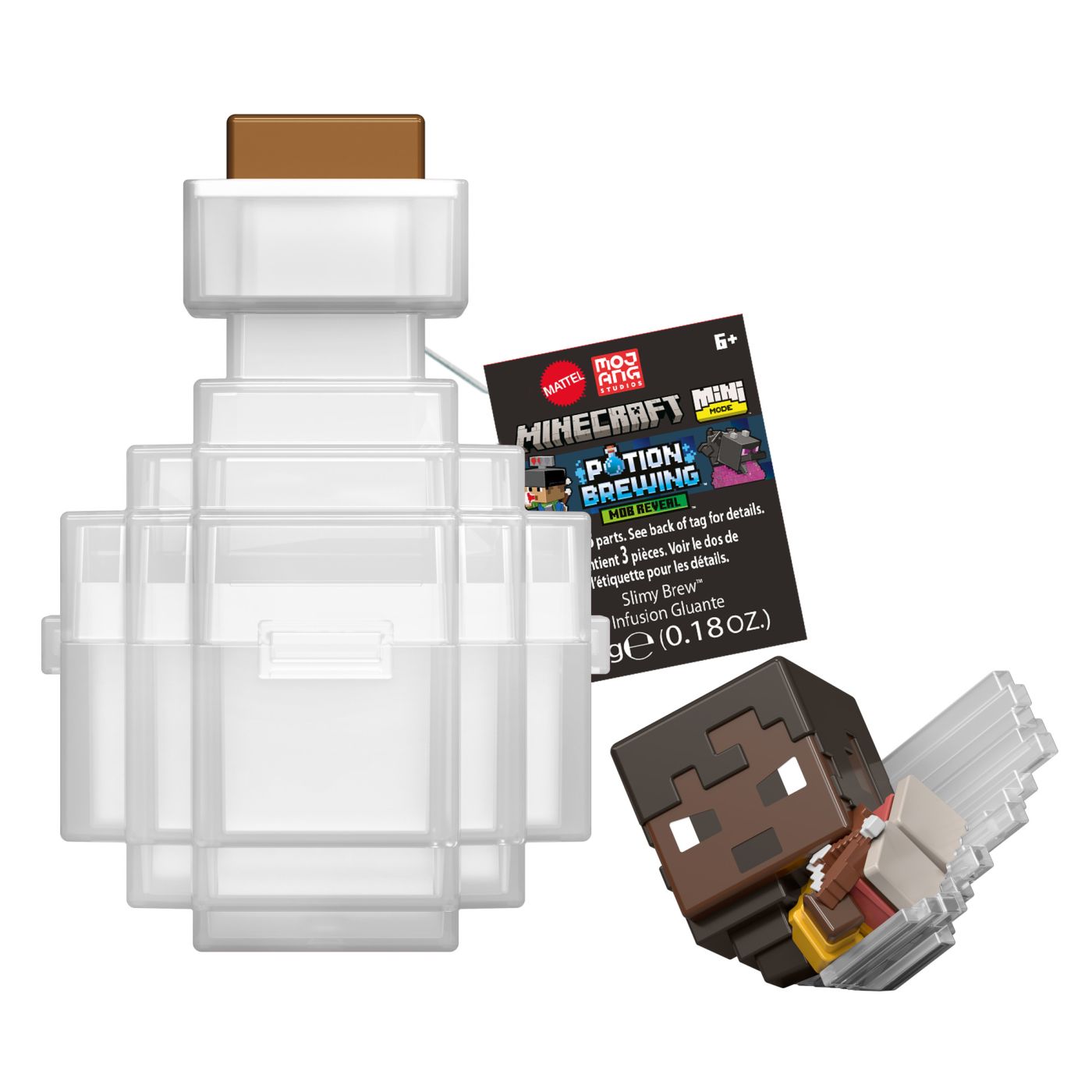 MINECRAFT MINI MODE SET EXPLORARE MINIERA PREPARAREA POTIUNILOR ALB