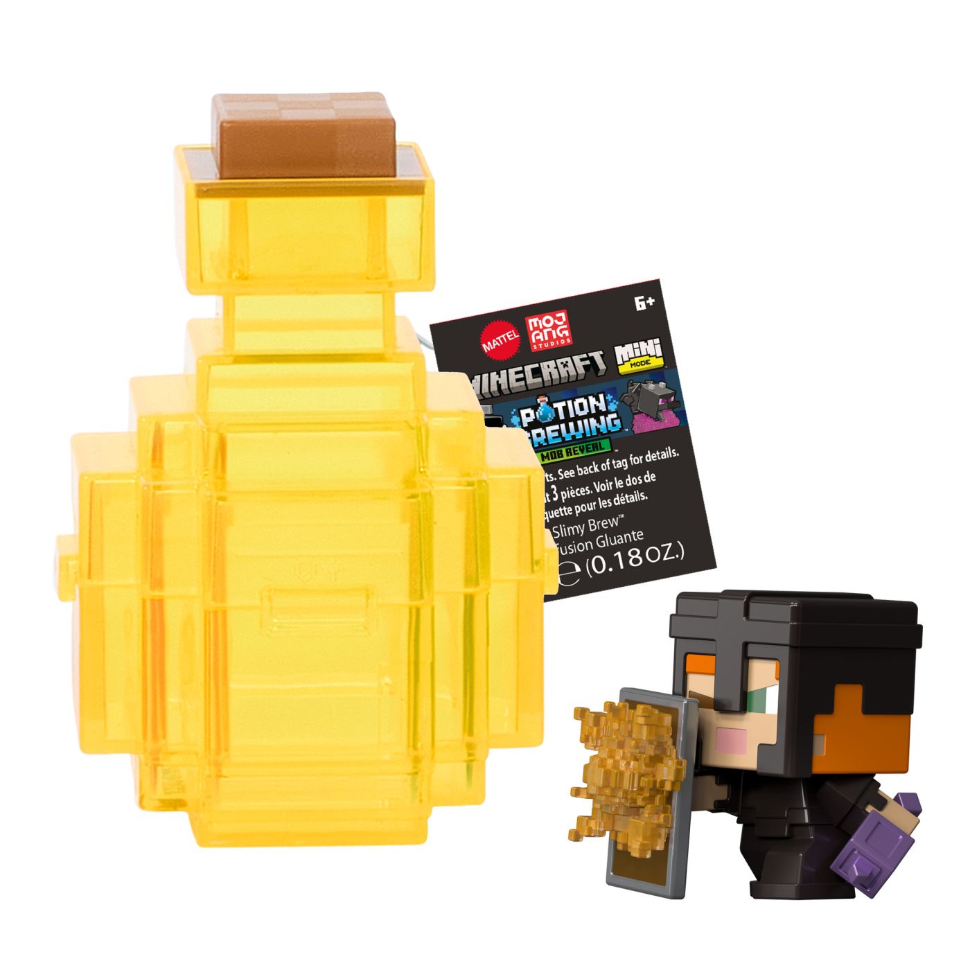 Minecraft Mini Mode Set Explorare Miniera Prepararea Potiunilor Galben
