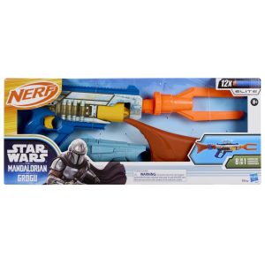 NERF BLASTER ELITE STAR WARS MANDALORIAN SI GROGU 8IN1