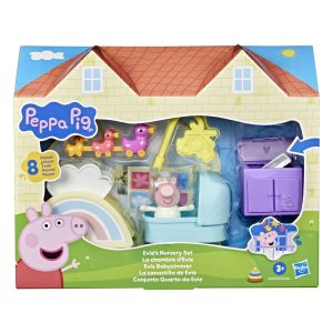 PEPPA PIG SET DE JOACA CAMERA LUI EVIE CU FIGURINE SI SI ACCESORII