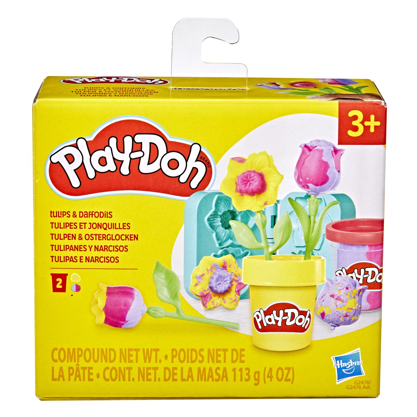 Play Doh Set Creatie Flori Lalele Si Narcise