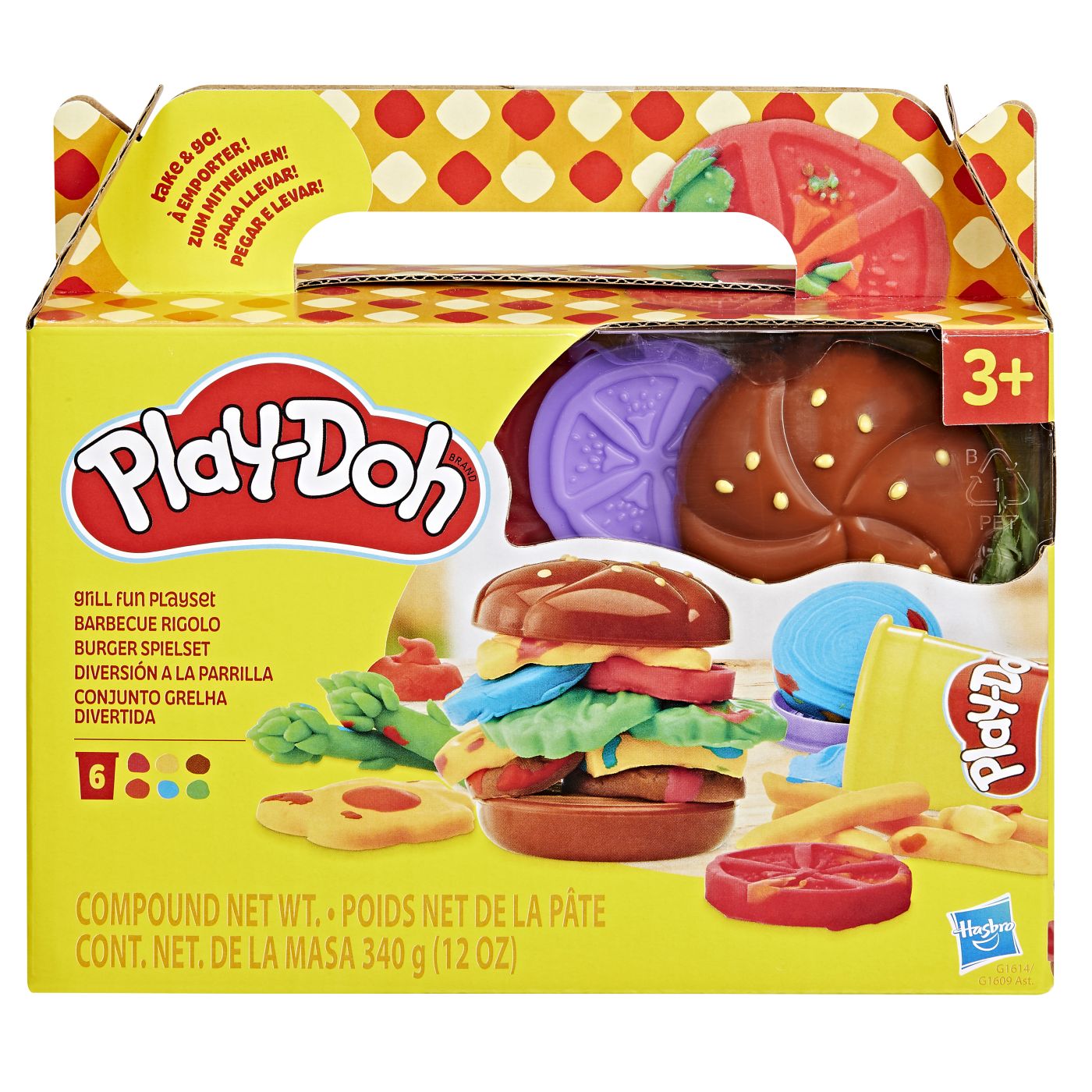 PLAY DOH SET DE GATIT BURGER
