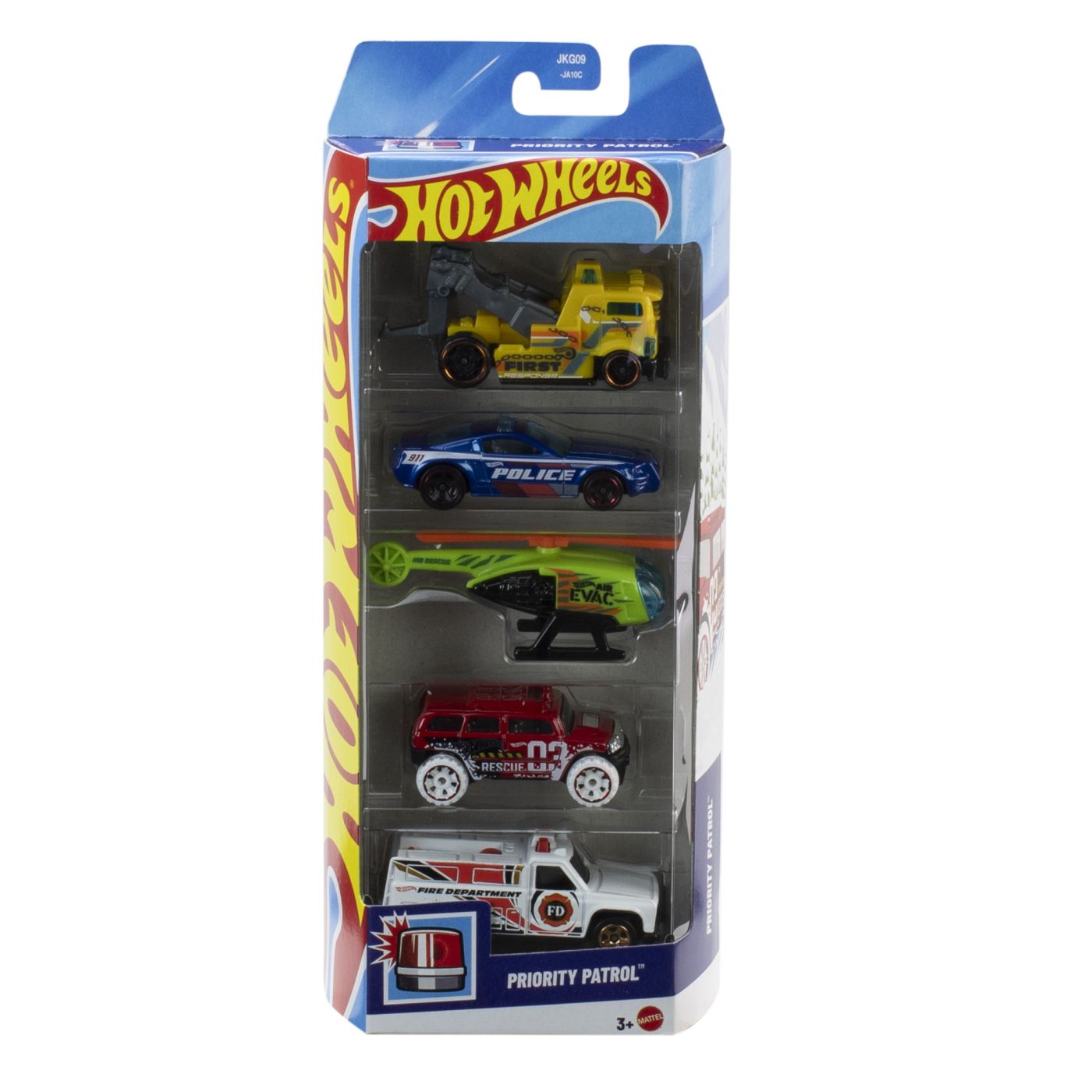 Set 5 Masini Hot Wheels Priority Patrol